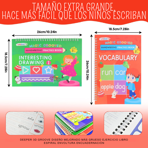 Libros de practica de escritura