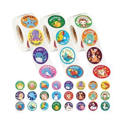 Hoja de etiqueta de recompensa